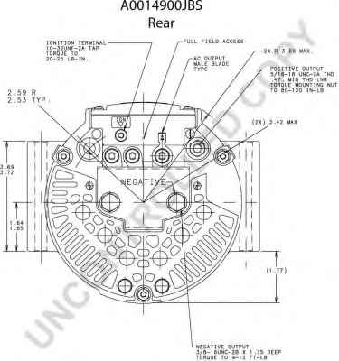 PRESTOLITE ELECTRIC A0014900JBS