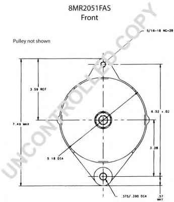PRESTOLITE ELECTRIC 8MR2051FAS