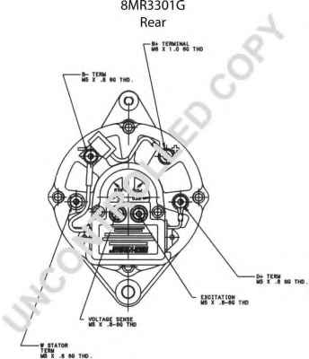 PRESTOLITE ELECTRIC 8MR3301G