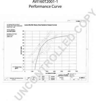 PRESTOLITE ELECTRIC AVI160T2001-1