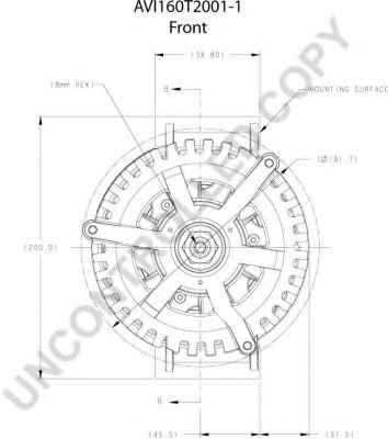 PRESTOLITE ELECTRIC AVI160T2001-1