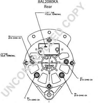 PRESTOLITE ELECTRIC 8AL2080KA