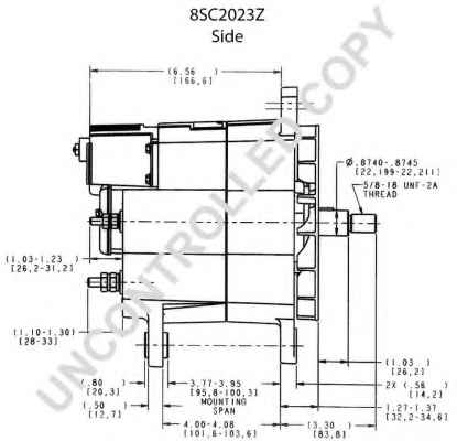 PRESTOLITE ELECTRIC 8SC2023Z
