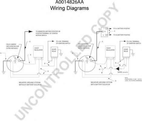 PRESTOLITE ELECTRIC A0014826AA