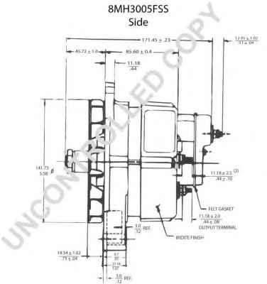 PRESTOLITE ELECTRIC 8MH3005FSS