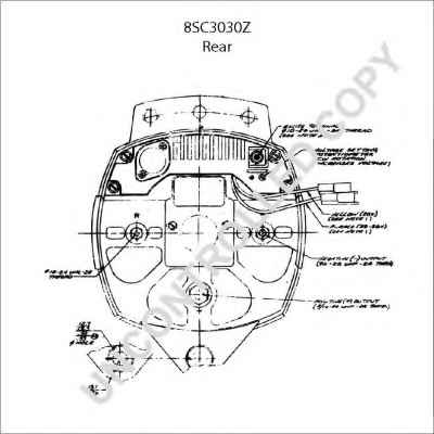 PRESTOLITE ELECTRIC 8SC3030Z