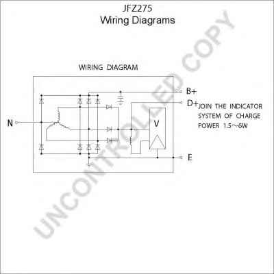 PRESTOLITE ELECTRIC JFZ275