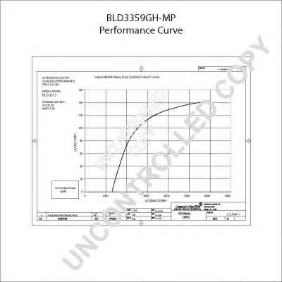 PRESTOLITE ELECTRIC BLD3359GH-MP