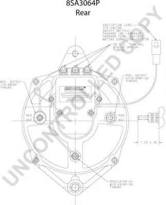 PRESTOLITE ELECTRIC 8SA3064P
