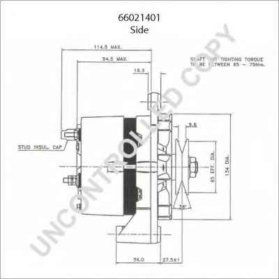 PRESTOLITE ELECTRIC 66021401