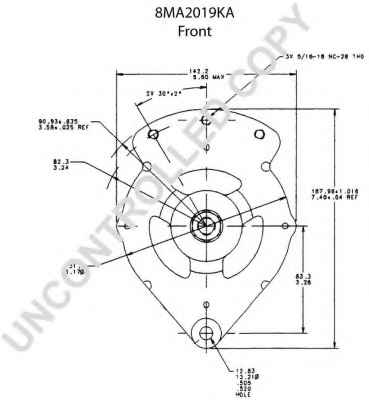 PRESTOLITE ELECTRIC 8MA2019KA