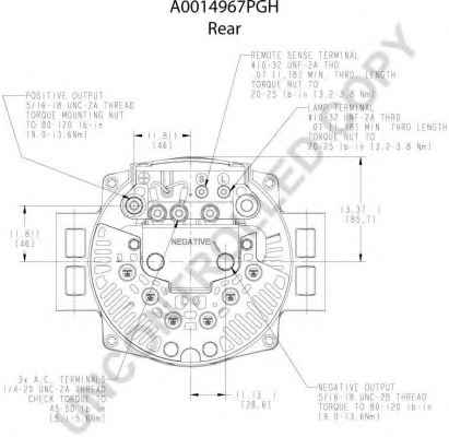 PRESTOLITE ELECTRIC A0014967PGH