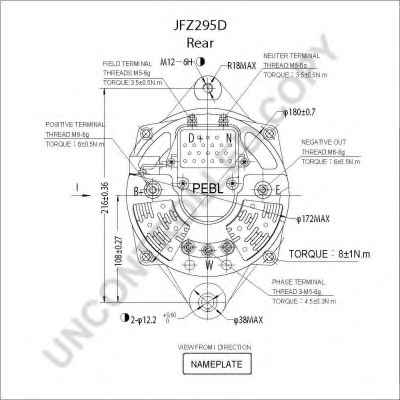 PRESTOLITE ELECTRIC JFZ295D