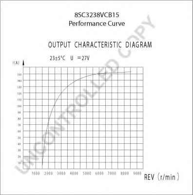 PRESTOLITE ELECTRIC 8SC3238VCB15