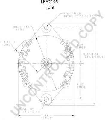 PRESTOLITE ELECTRIC LBA2195