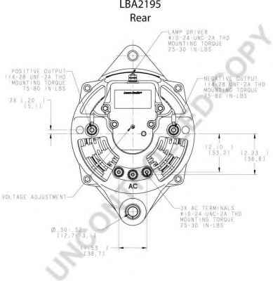 PRESTOLITE ELECTRIC LBA2195