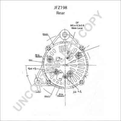 PRESTOLITE ELECTRIC JFZ198