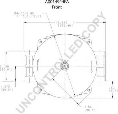 PRESTOLITE ELECTRIC A0014944PA