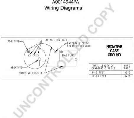 PRESTOLITE ELECTRIC A0014944PA