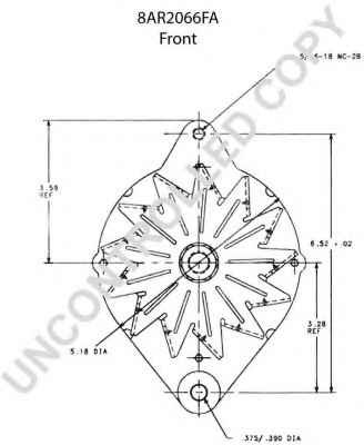 PRESTOLITE ELECTRIC 8AR2066FA
