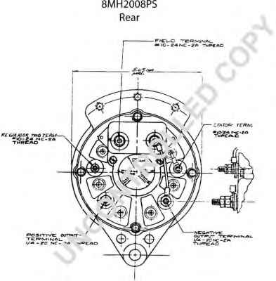 PRESTOLITE ELECTRIC 8MH2008PS