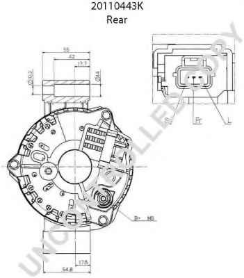 PRESTOLITE ELECTRIC 20110443K