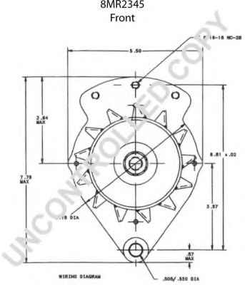 PRESTOLITE ELECTRIC 8MR2345