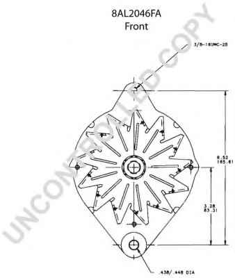 PRESTOLITE ELECTRIC 8AL2046FA