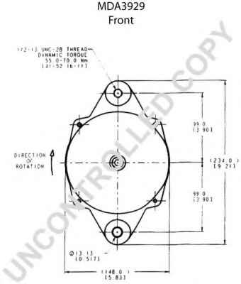 PRESTOLITE ELECTRIC MDA3929
