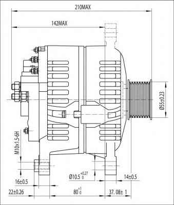 PRESTOLITE ELECTRIC AVI144C2006
