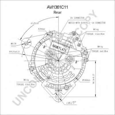 PRESTOLITE ELECTRIC AVI1361C11