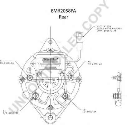 PRESTOLITE ELECTRIC 8MR2058PA