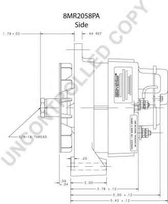 PRESTOLITE ELECTRIC 8MR2058PA