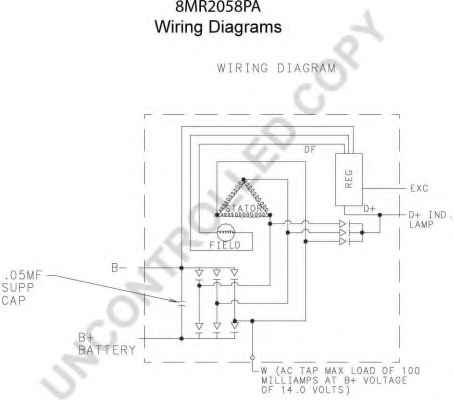 PRESTOLITE ELECTRIC 8MR2058PA