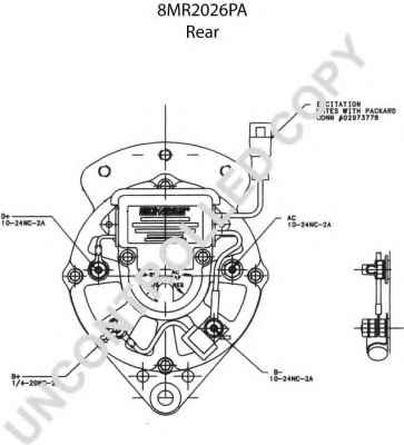 PRESTOLITE ELECTRIC 8MR2026PA