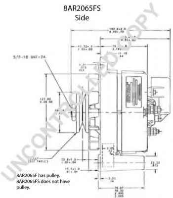 PRESTOLITE ELECTRIC 8AR2065FS