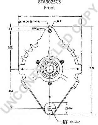 PRESTOLITE ELECTRIC 8TA3025CS