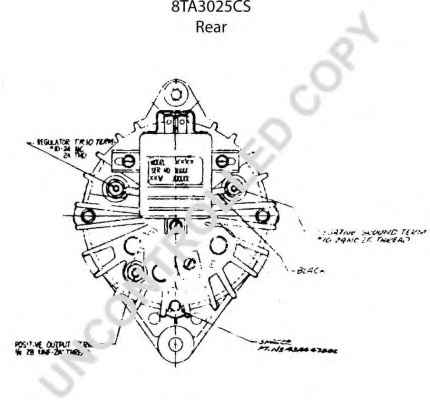 PRESTOLITE ELECTRIC 8TA3025CS