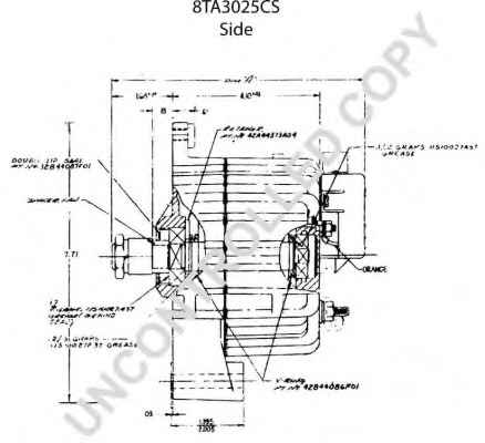 PRESTOLITE ELECTRIC 8TA3025CS