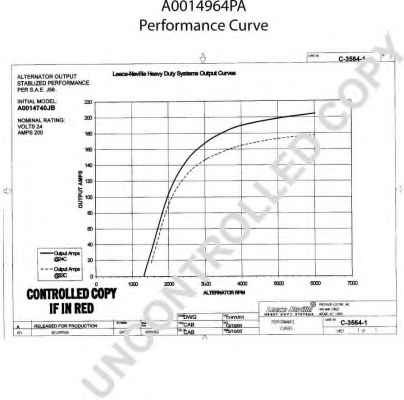 PRESTOLITE ELECTRIC A0014964PA