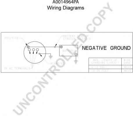 PRESTOLITE ELECTRIC A0014964PA
