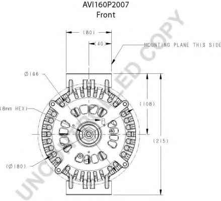 PRESTOLITE ELECTRIC AVI160P2007