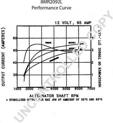 PRESTOLITE ELECTRIC 8MR2092L
