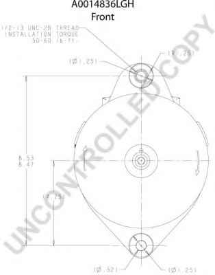 PRESTOLITE ELECTRIC A0014836LGH