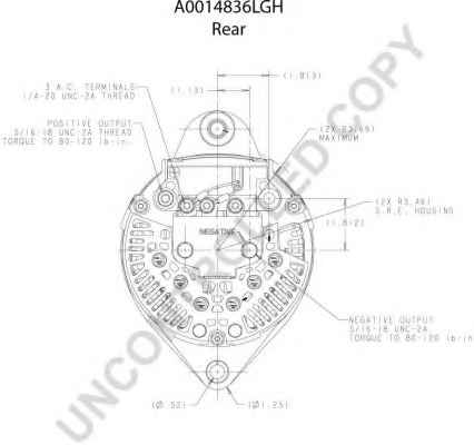 PRESTOLITE ELECTRIC A0014836LGH