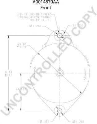 PRESTOLITE ELECTRIC A0014870AA