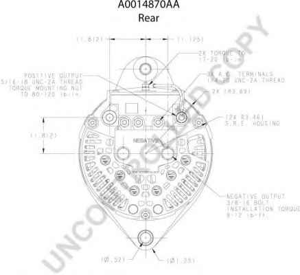 PRESTOLITE ELECTRIC A0014870AA
