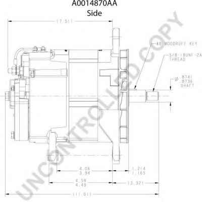 PRESTOLITE ELECTRIC A0014870AA