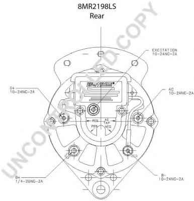 PRESTOLITE ELECTRIC 8MR2198LS