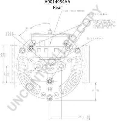 PRESTOLITE ELECTRIC A0014954AAS